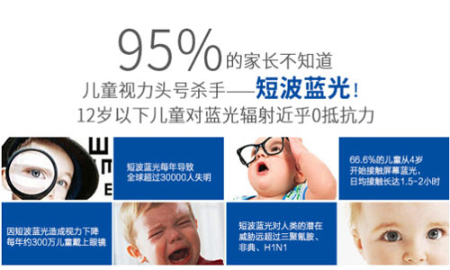 短波藍(lán)光傷害兒童視力